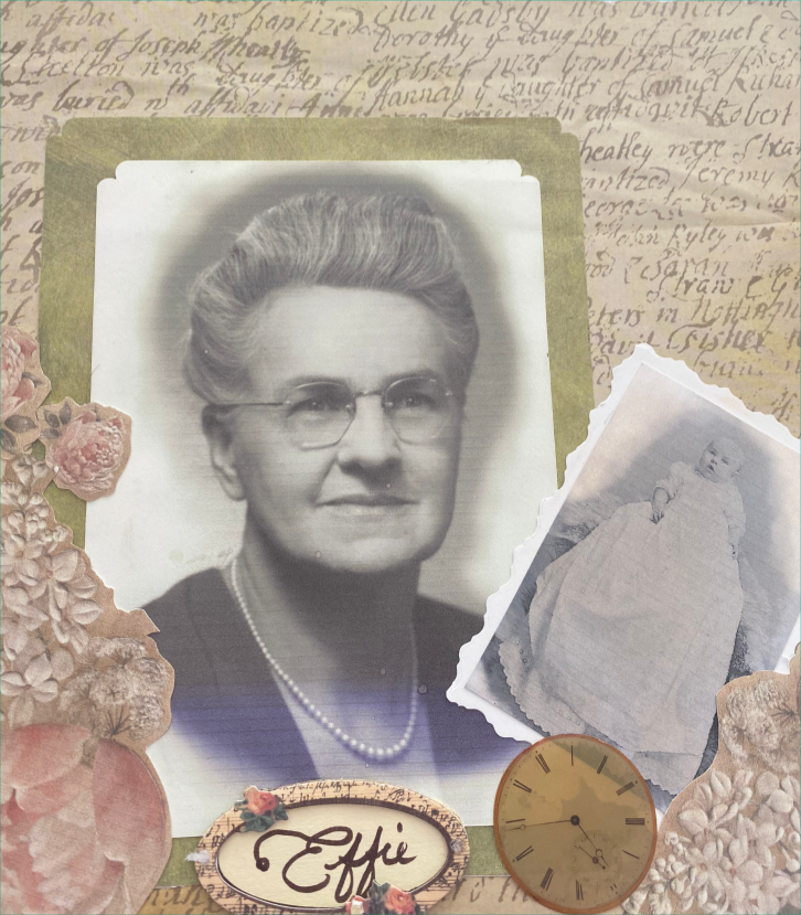 Picture of Grandma Effie, my inspiration for creativity